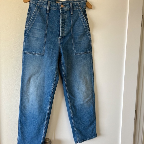 MOTHER denim the patch pocket private flood jeans - Picture 8 of 8